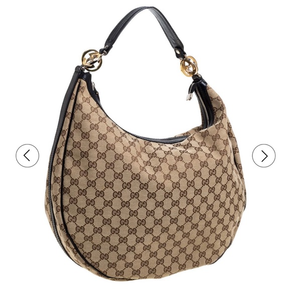 Gucci Handbags - GUCCI Monogram twin hobo should bag